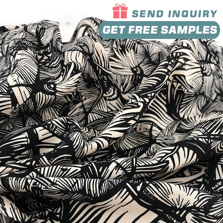 New fashion woven popin printed floral printed 100 rayon poplin fabric for women dress