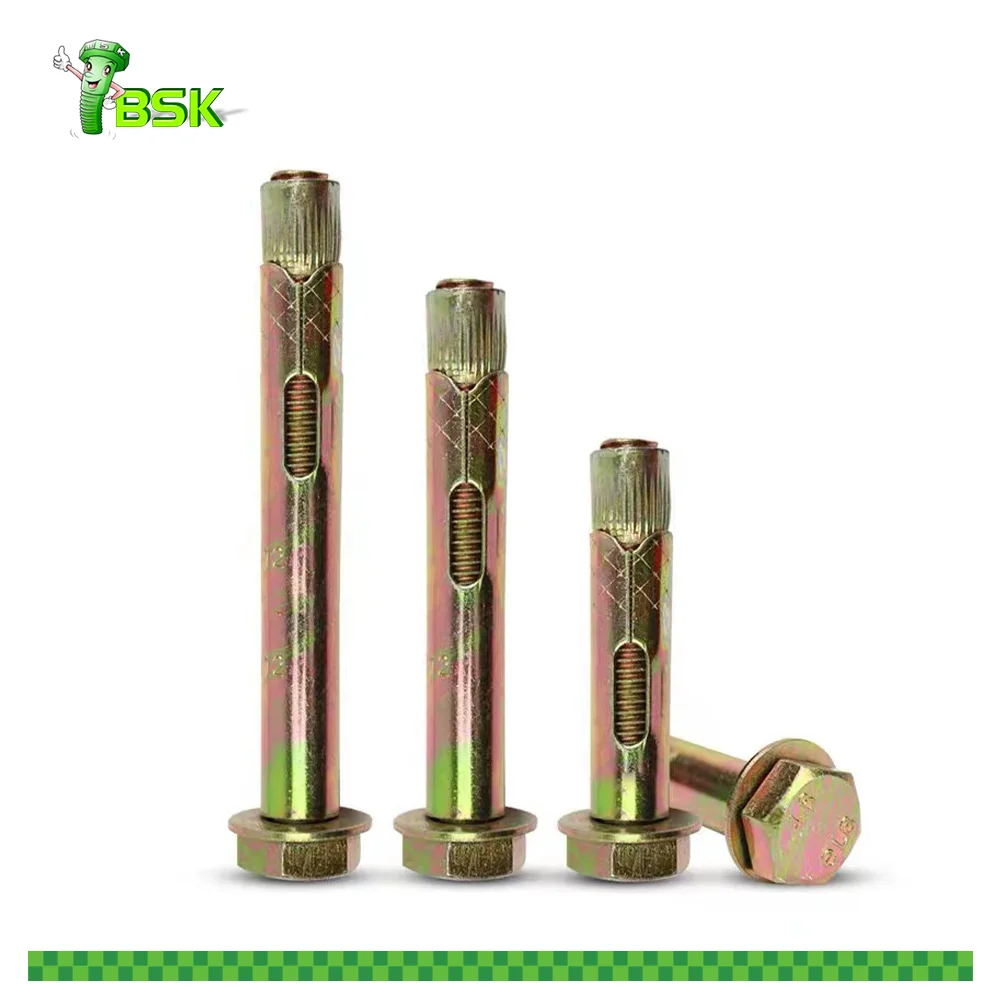 Anchor bolt M6 M8 M10 M12 M14 M16 M18 M20 M24 M30 stainless steel boulon concrete anchor bolts sleeve anchor