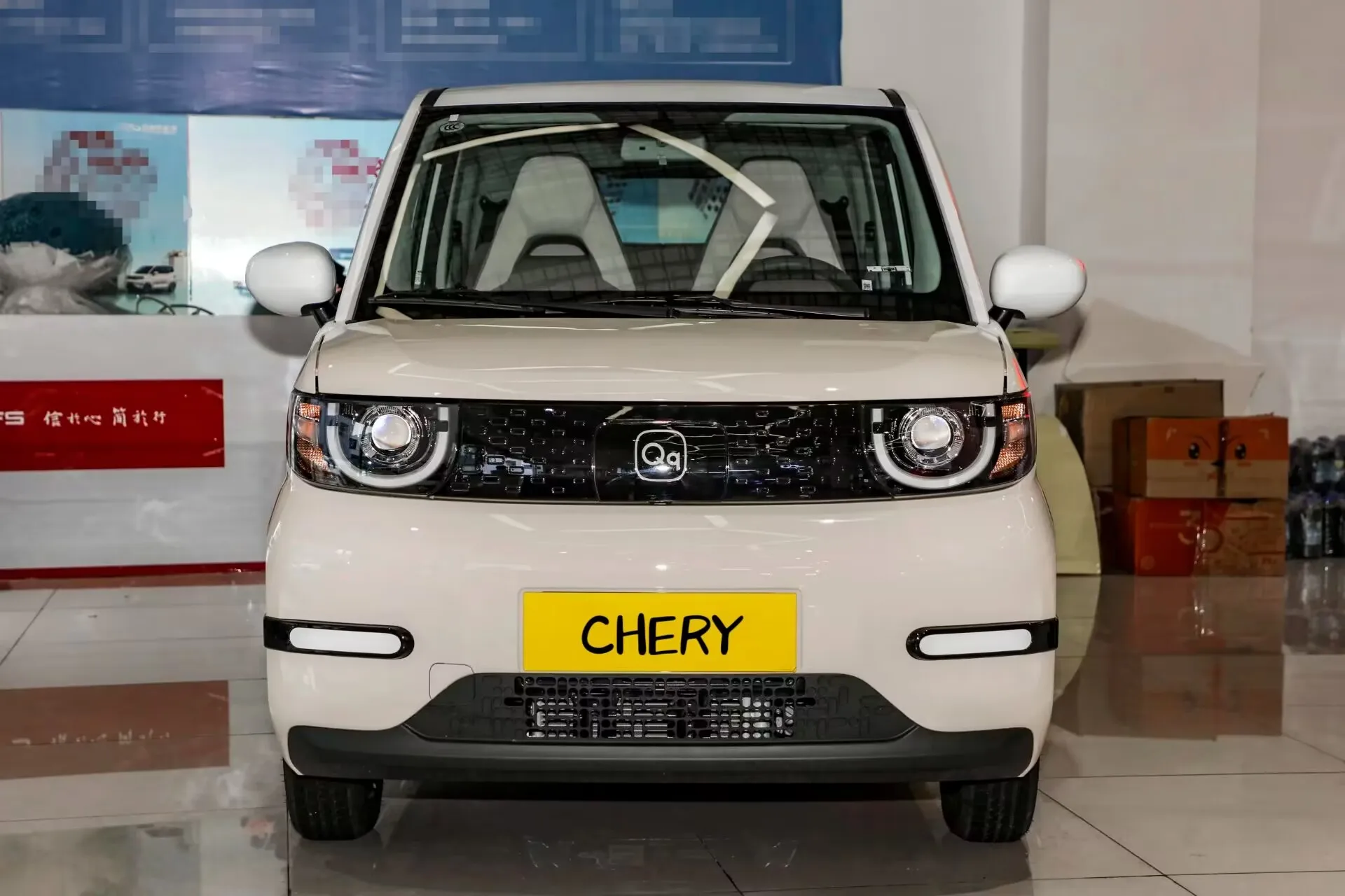 Used cars cheap Chery Youth Edition New Energy Vehicle Chery QQ Ice Cream 2024 Pure Electric 205KM Saint Edition for sale
