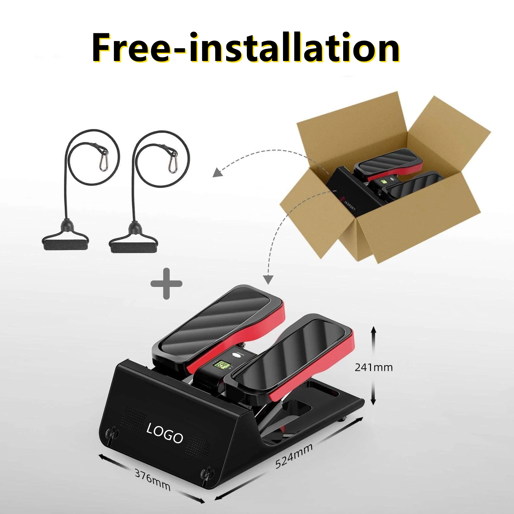 Elliptical Cross Trainer Mini Exercise elliptical Bike new self- generating elliptical trainers