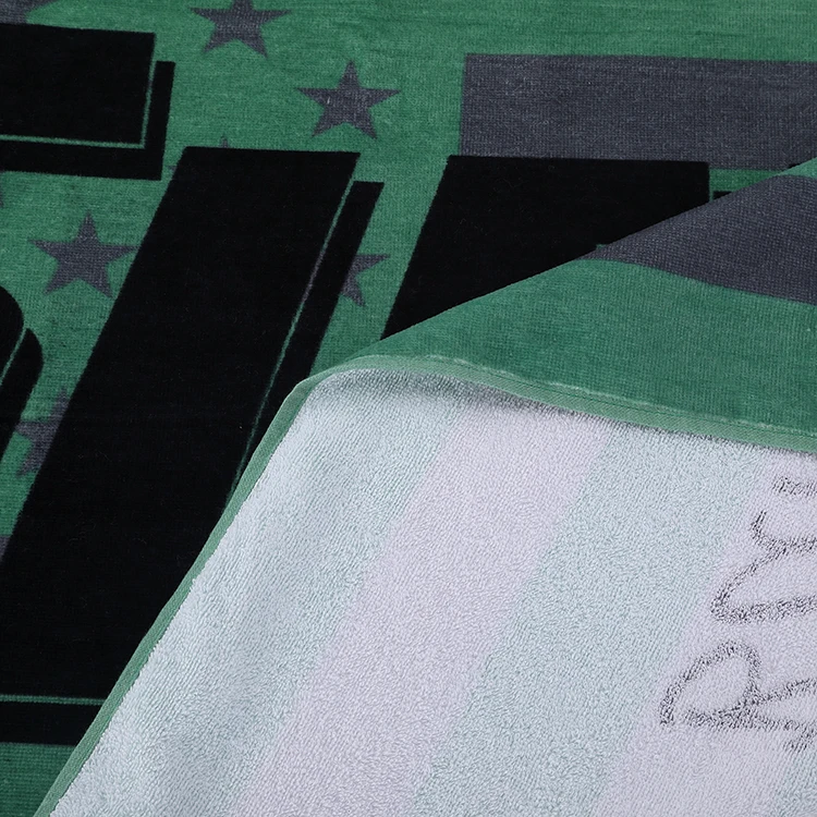 Free Design Custom Beach Towel With Logo Custom Print Fast Shipping Summer Large Beach Towel Cotton