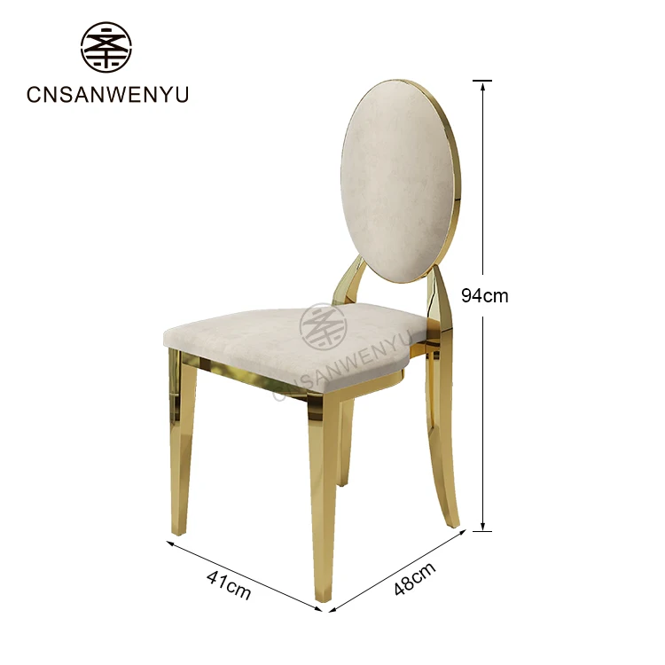 wholesale Outdoor Party Reception Sash For Sofa Spandex Band Stage Decoration Stainless Steel Wedding Stackable Chair for events