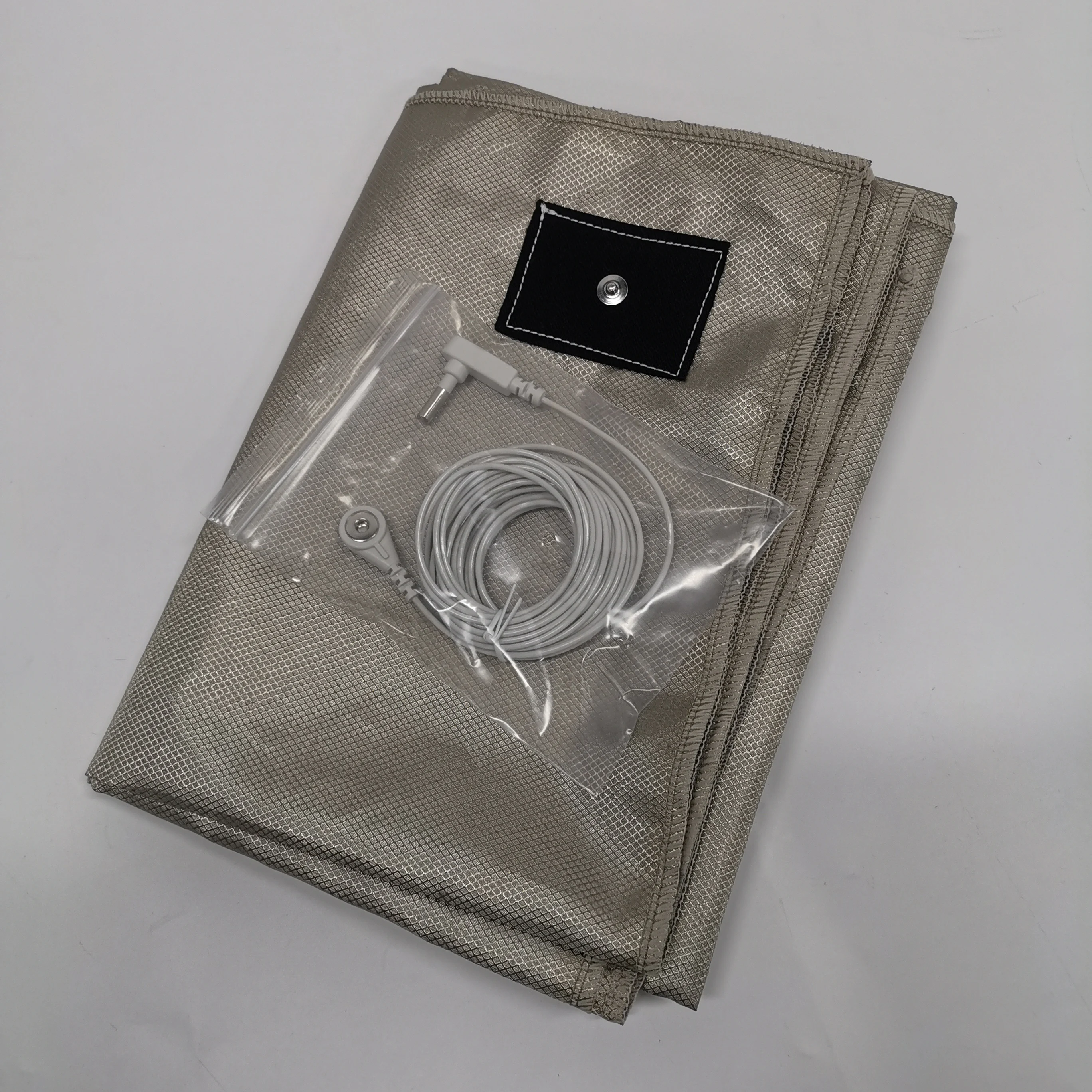 106*200cm Block EMF Grounded Connection Bed Flat Nickel Copper Sheets
