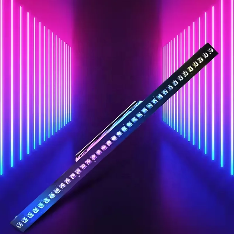 LED 3W RGB 3 In 1Bar Light Flash Strobe Wash Bar Light for DJ Disco Party Club LED Stage Lights Panel