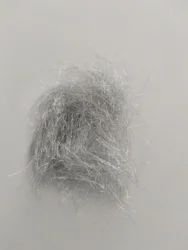 Popular Wholesale Custom Angelina Fiber Metallic Yarn Fiber Rainbow Color Sparkle Knitting Yarn Angelina Fiber