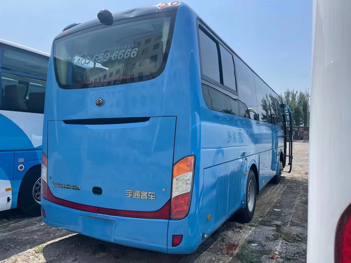ZK6908 39 Seats Transport Bus with Air Conditioner Spring Suspension Buses and Coaches Yuchai Engine Diesel