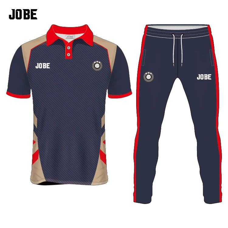 best quality custom sublimated cricket shirt print polyester fabric cricket jersey design pictures for boys