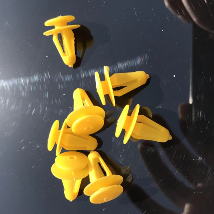 Plastic Auto Fastener Car Universal Bumper Fixed Clamp Push Type Clip for Automobile Series Fastener