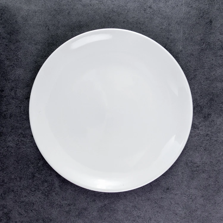 Good Quality Western Style Elegance Pasta Plate Tourist Resort White Wholesale price China tableware