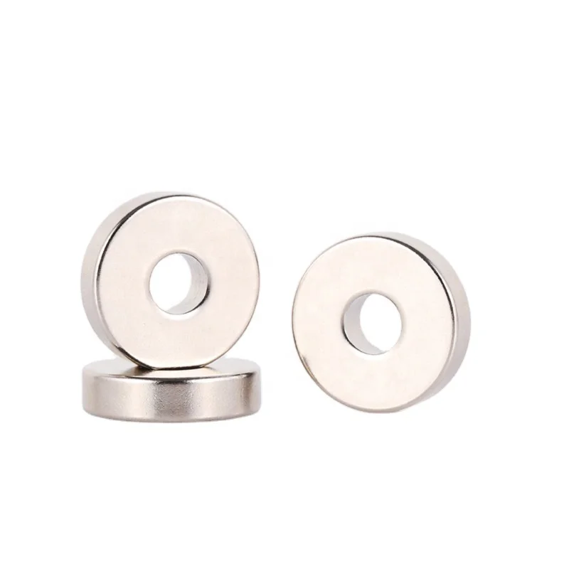 Wholesale cheap custom mini magnets n35 Strong disc ring  permanent neodymium magnet