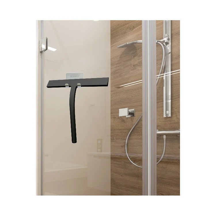 Hotel bathroom floor wiper silicone for  bathroom tile silicone scraper Shower Squeegee 11 inches