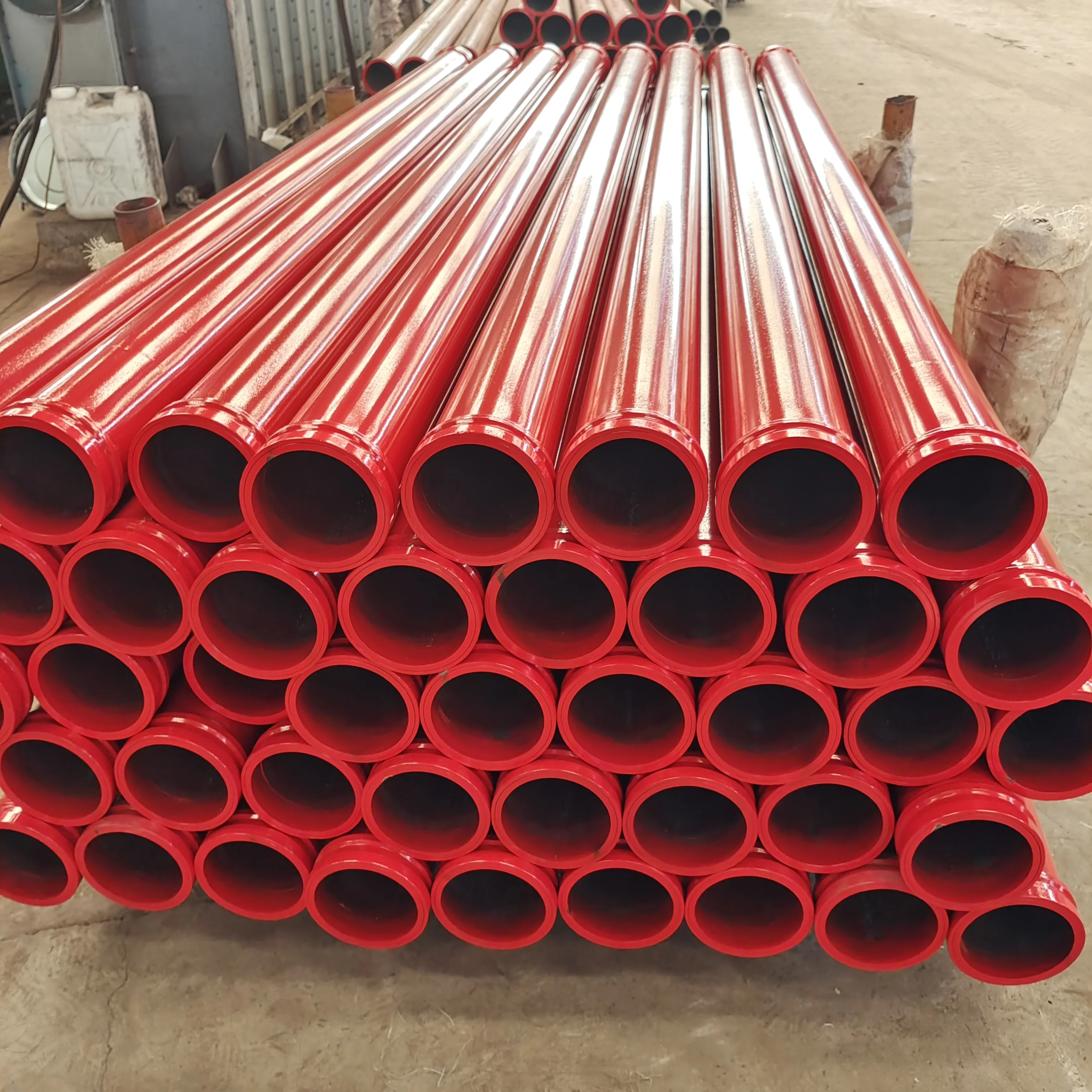 China Manufacture concrete pump pipe seamless delivery pipe for concrete pump truck