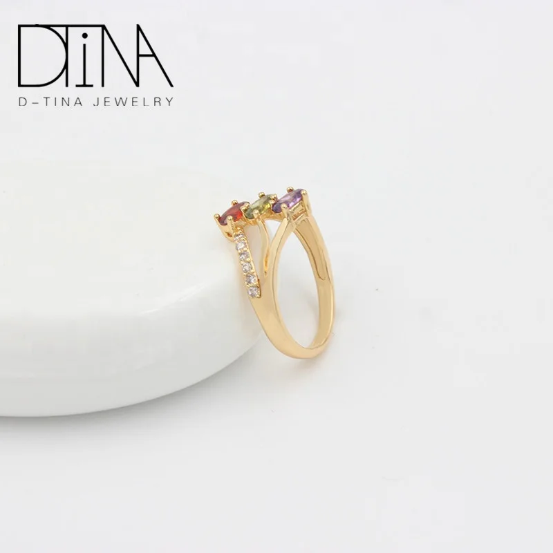 Saudi arabia gold wedding ring price colorful stones ring diamonds class finger ring