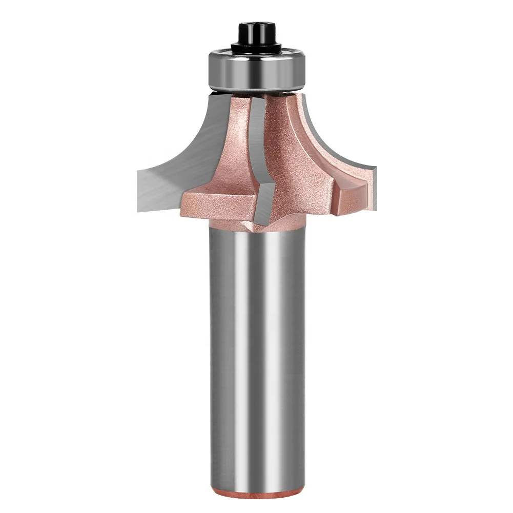 Four Blades Professional Table Top Edge Roundover Beading tungsten steel router bits for wood woodworking