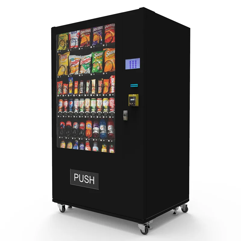Combo Vending Machine Large Capacity Combo Candy Chip and Snack for Foods and Drinks Vending Machine for Convenient Store