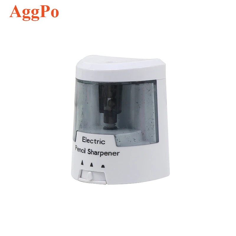 Распродажа портативная точилка для карандашей студентов регулируемая электрическая с пластиковым материалом небольшой канцелярский подарок сувенир оптовая продажа