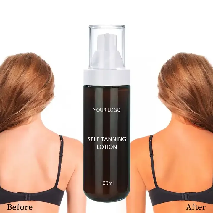 Colors Natural Sun Instant Dark Solarium Suntan Tanning Oil Mousse Oem Private Label Custom Self Tanner Sunless Tanning Lotion