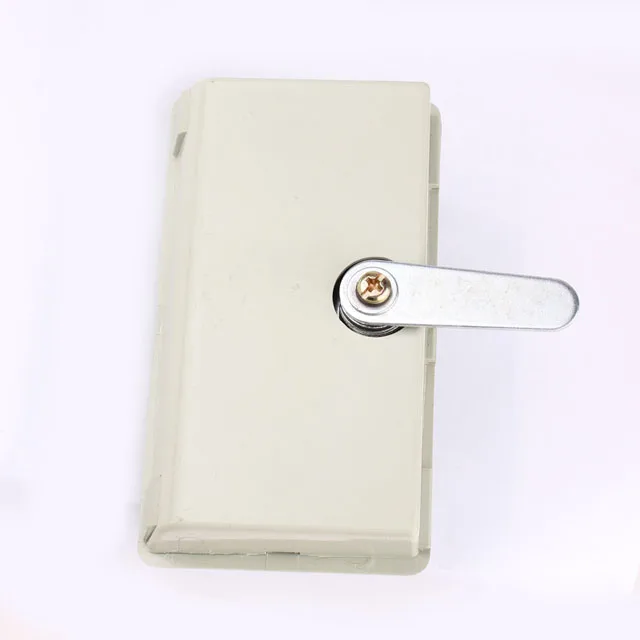 HS119A ABS plastic handle zinc alloy furniture cabinet combination lock for locker