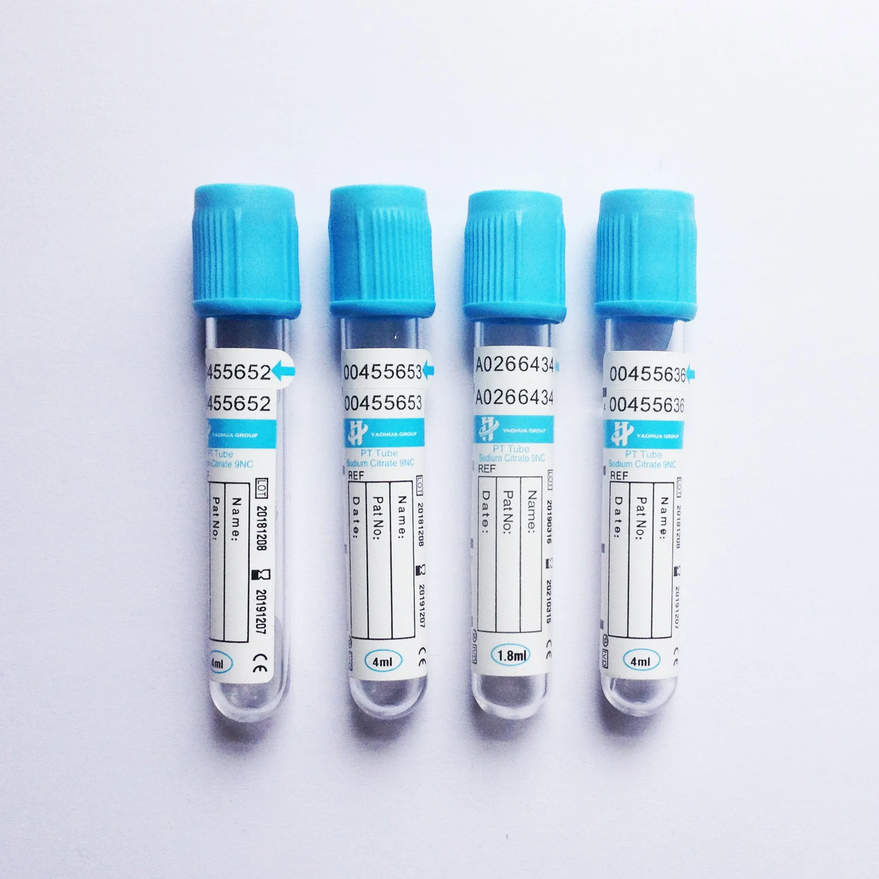 sodium citrate 3.2% blood collection tube