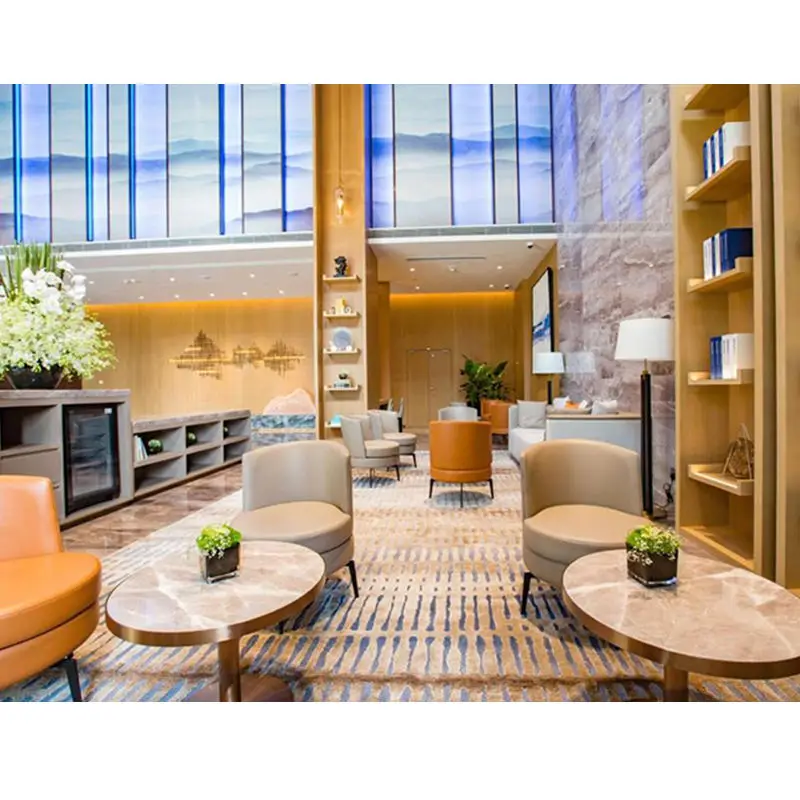 China Factory Wholesale Contemporary Luxury Hotel Lobby Sofa