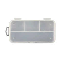 Прозрачная коробка для рыболовных аксессуаров, коробка для бионических приманок, коробка с несколькими отделениями для хранения, пластиковая коробка для хранения морской рыбалки