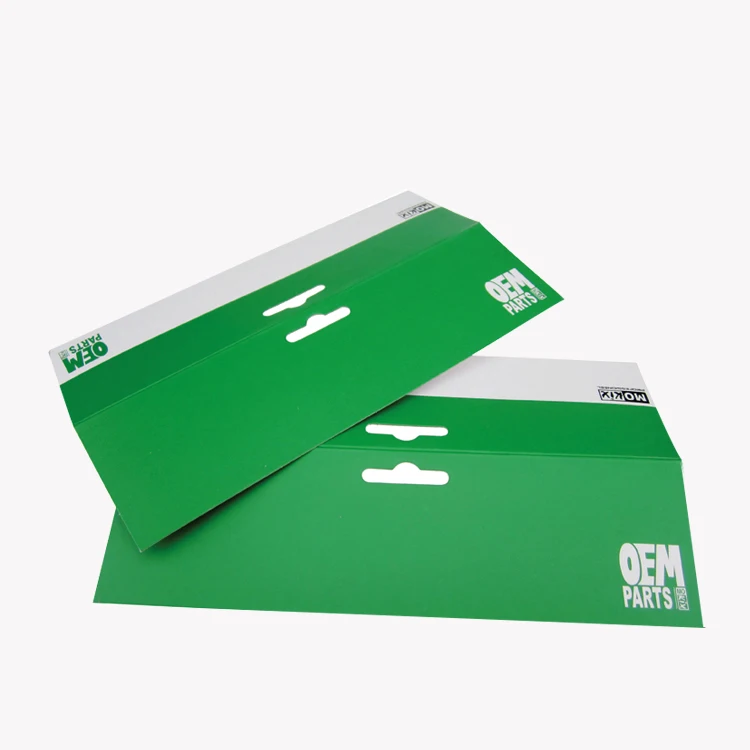 Custom Paper Euro Hole Hanger Sock Packaging Polybag Bag Topper Header Card Printing Custom Bag Topper