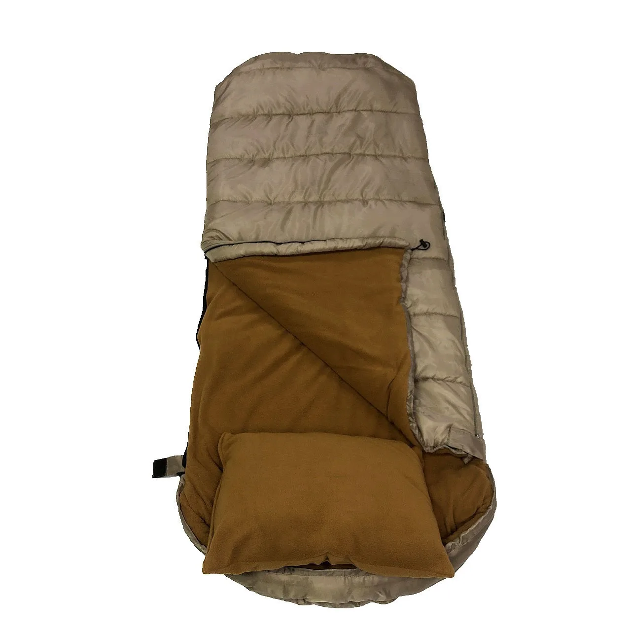 Fleece Sleeping Bag Waterproof with Pillow ForCamping Travel Rest Outdoor Fishing Custom Logo Envelope Gear