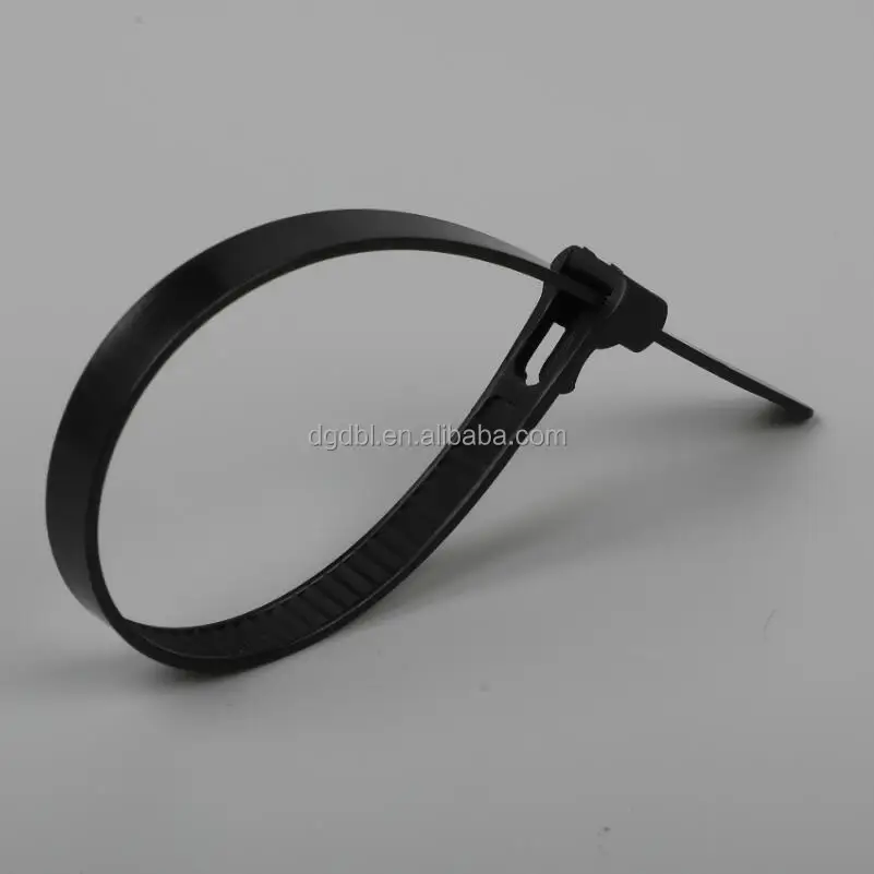 CE Certificated 100% Nylon 66 Reusable Cable Tie