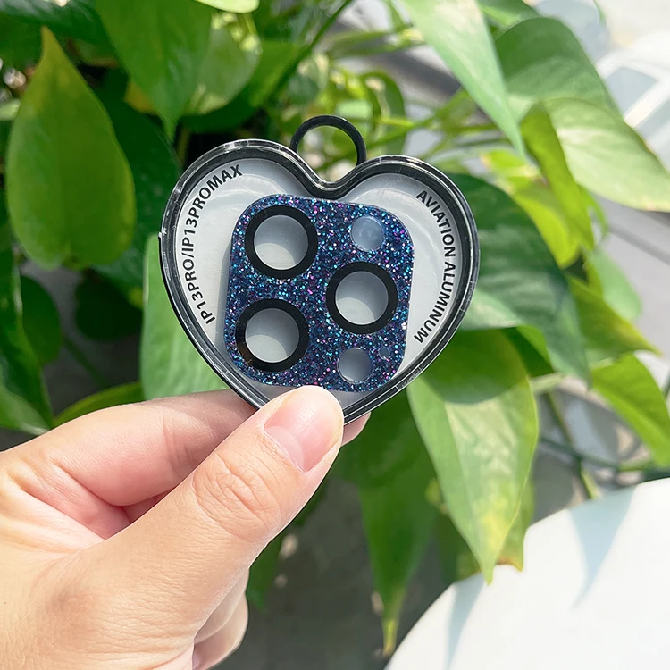 Phone Rear Lens Metal Diamond Camera Lens Cover Looking Glitter Lens Screen Protector For Iphone 11Pro Max Xr Screen Protector