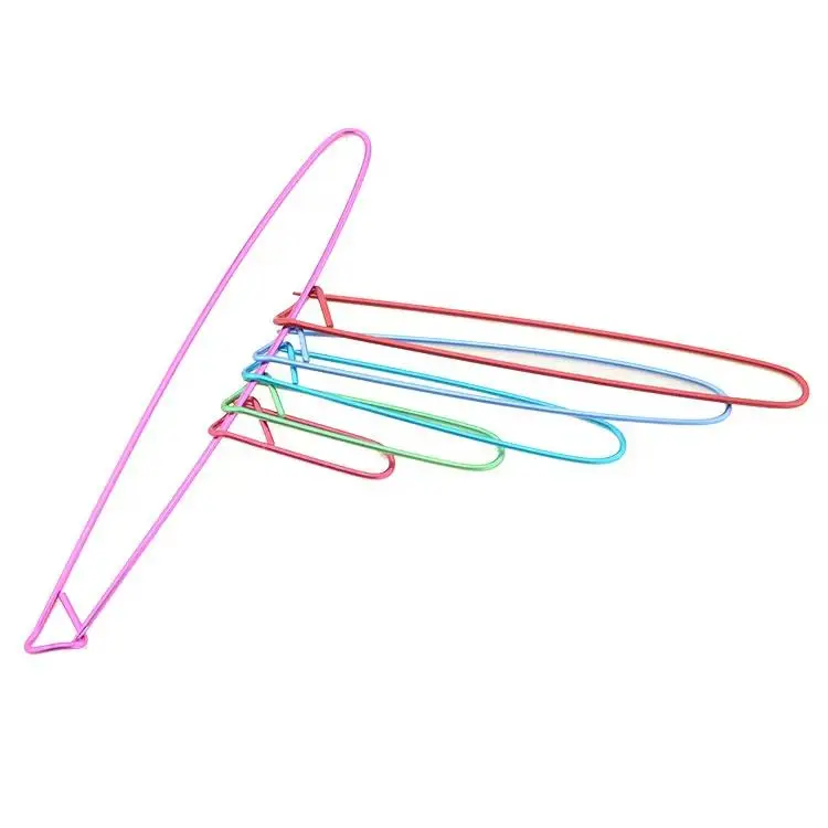 6 Specifications Aluminum Colorful Sweater Mark Needle Sweater Big Pin Button Knitting Pin