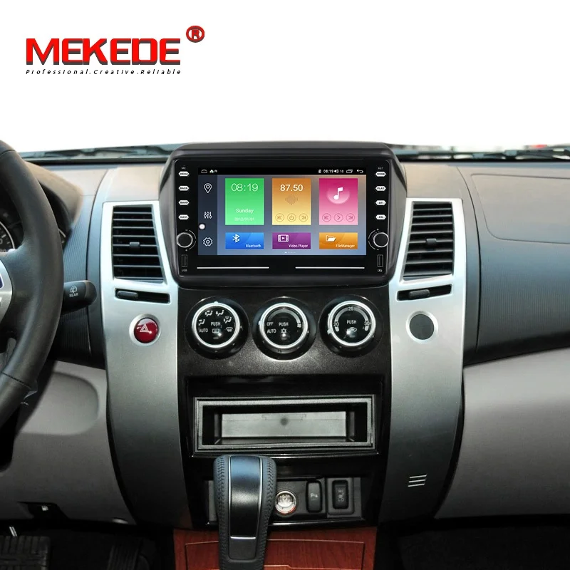  Автомобильный навигационный плеер для Mitsubishi L200 Pajero Sport Triton 2008-2016 без dvd Серия D Android IPS + 2.5D DSP 4G LTE