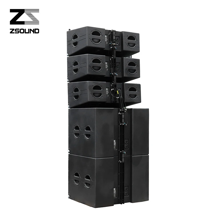  ZSOUND Профессиональный КТВ караоке коробка с двумя 10-дюймовый колонки высокий мощный диско