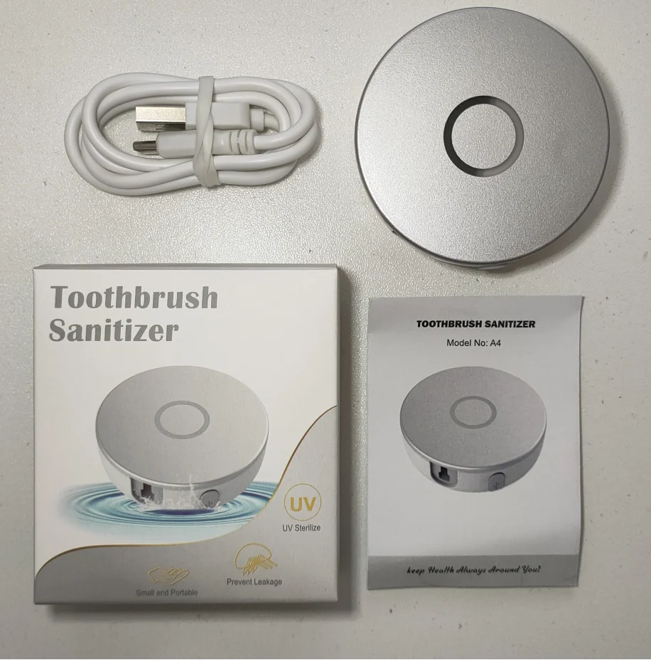 
Bathroom Accessories Set Electric Toothbrush Uv Sterilize Drying Sterilization Box 