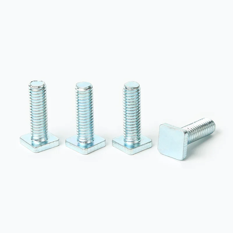 Non-standard M6 Square Slider Machine Screws T-bolts Thin Square Head Bolts