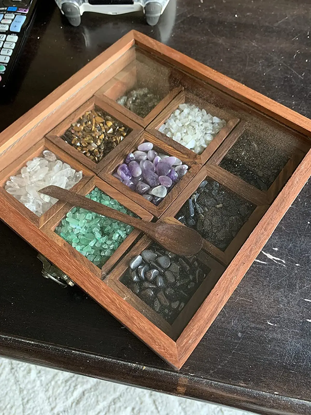 Wooden Spice Box Kitchen & Dining Great 9 Spices storage Boxes