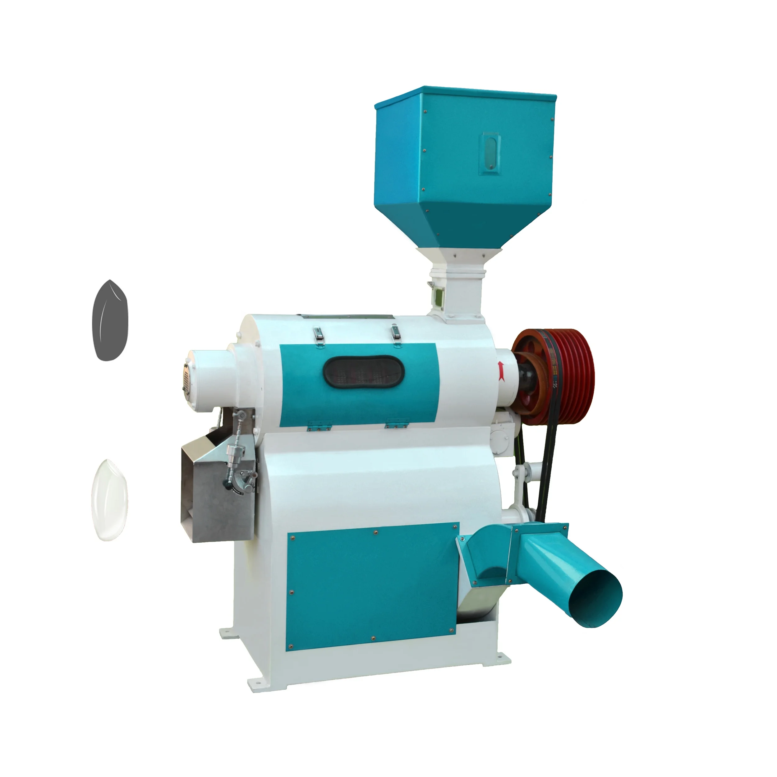 Home Use Rice Mill Machine polisher and whitener brown rice process small size mini for plant factory sand iron roll