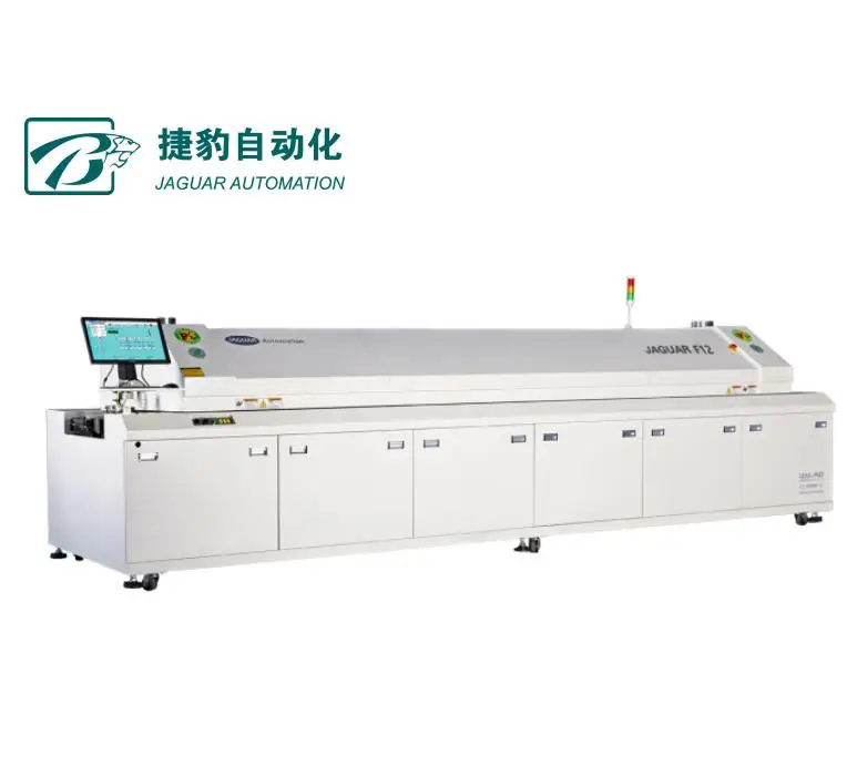 Factory direct sales  F12-700 mesh belt type Large Ten Zones Lead-Free Hot Air Reflow Oven  Automatic for SMT Production Line