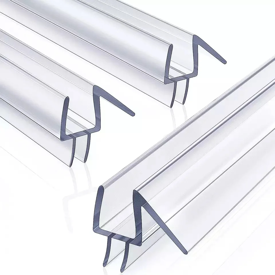 PVC waterproof rubber glass shower door seal strip