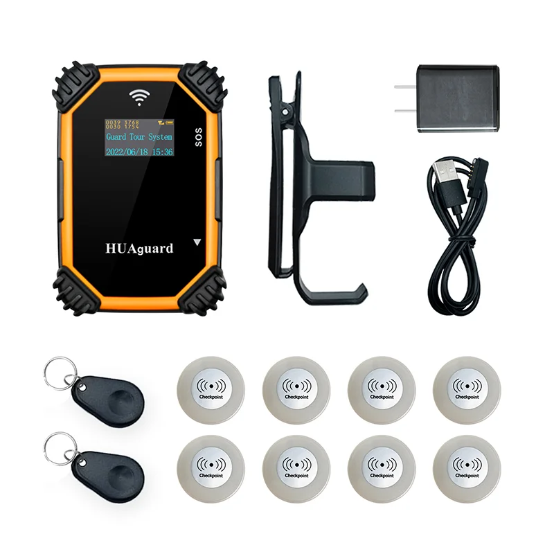 4G GPS RFID Checkpoint Realtime Upload Data Security Cloud Software Guard Tour Patrol System Price