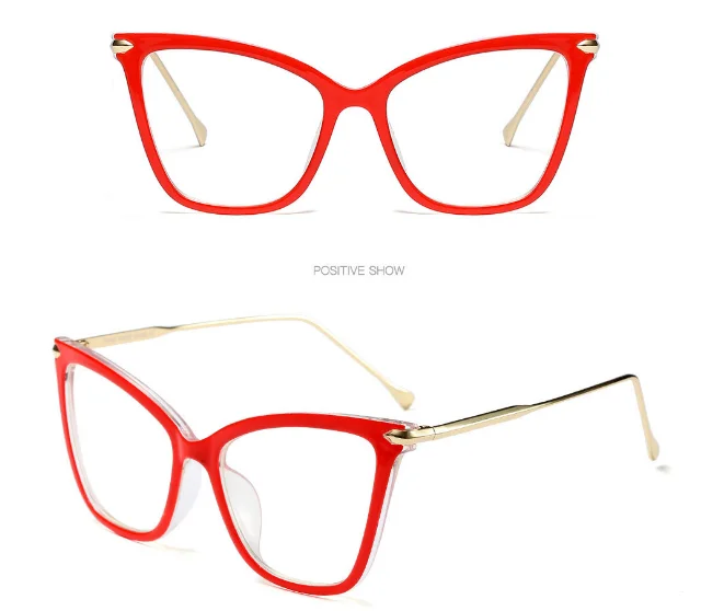 2019 97152 classic women lady optical clear lenses reading cat eye glasses sunglasses sunshades goggles