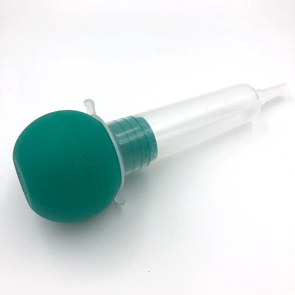Medical Bulb Syringe High Quality Disposable Syringe Or Bulb Type Piston Irrigation Syringe