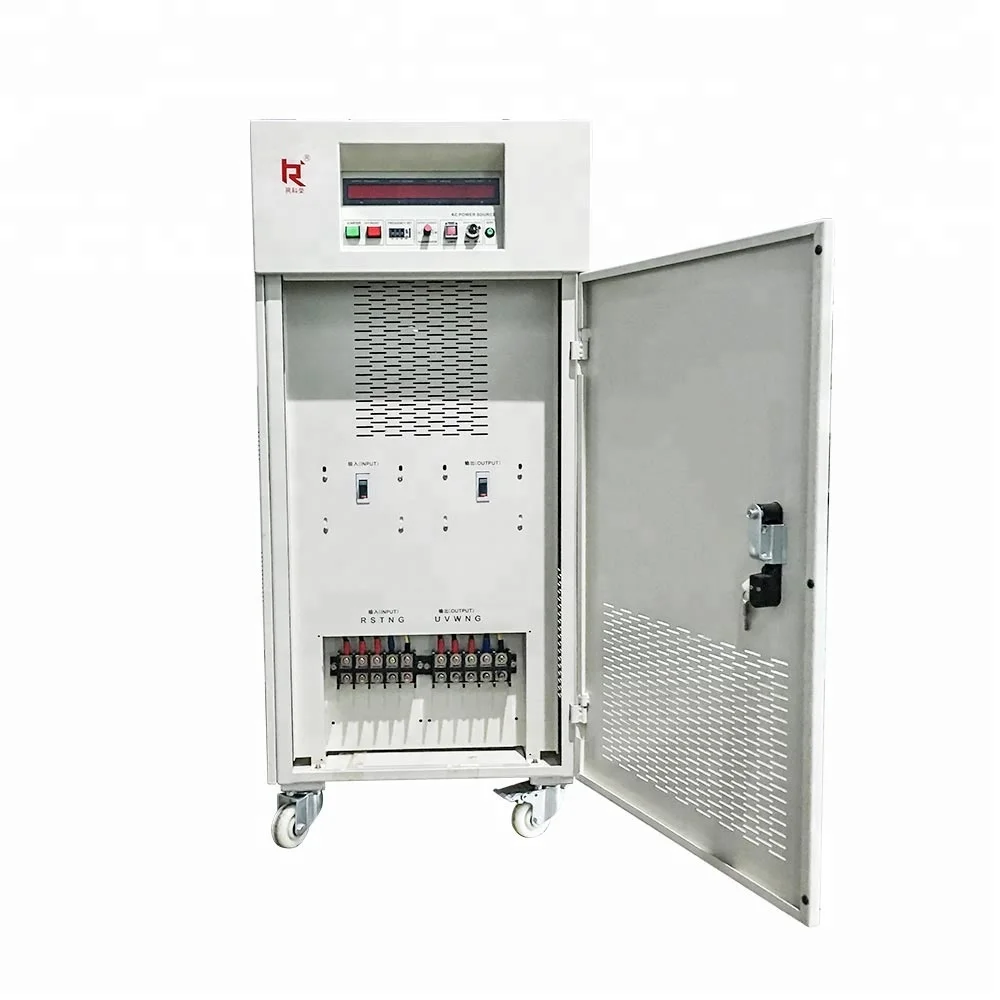 single phase to 3 phase static frequency converter 50hz 60hz 400hz variac frequency converter