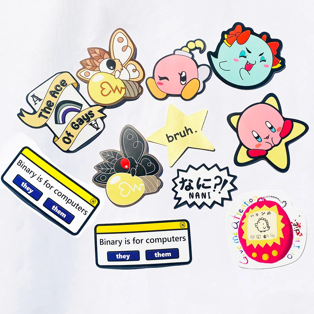 Low Moq 100 Pcs Cheap Custom Waterproof Die Cut Vinyl Stickers Promotional UV Proof Sticker Packs