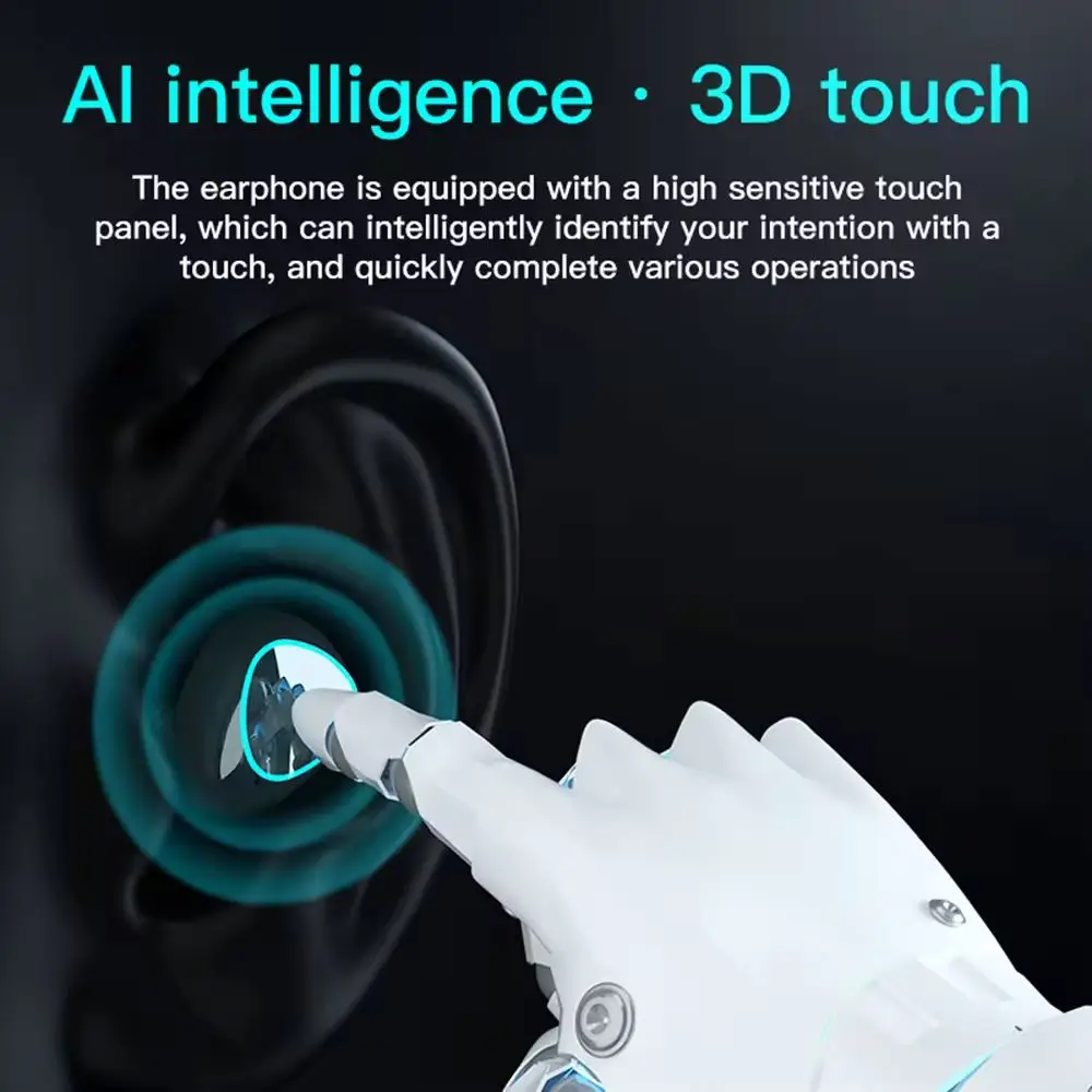 M10 TWS Wireless Headphones BT Earphone with Charging Box LED Sports Stereo Noise Canceling Earbuds Headsets for Xiaomi