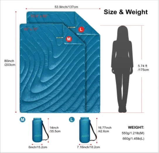 Customization Roll UP Warm Fleece Recycled Camp Blanket