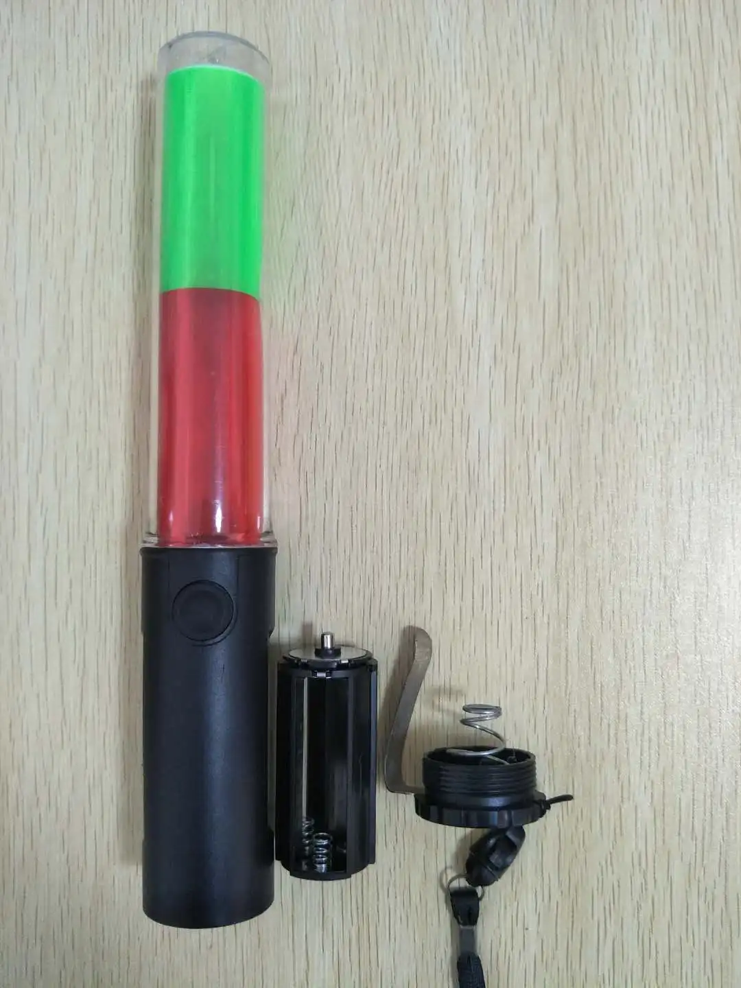 red blue double color traffic baton flashlight sticker red green double color led flashlight wand