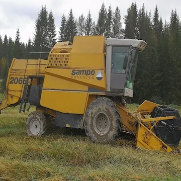 Used Agricultural Combine Harvester For Sale