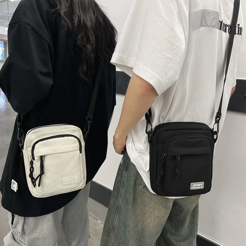 Factory  mini shoulder sling bag for men fashion unisex custom logo shoulder crossbody bag good quality chest bag for men