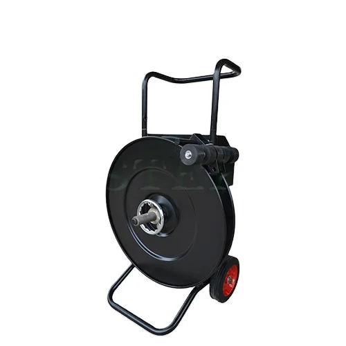 STEK 29 Years in Market Black Strapping Dispenser Cart for PET/PP Straps Load 50kg