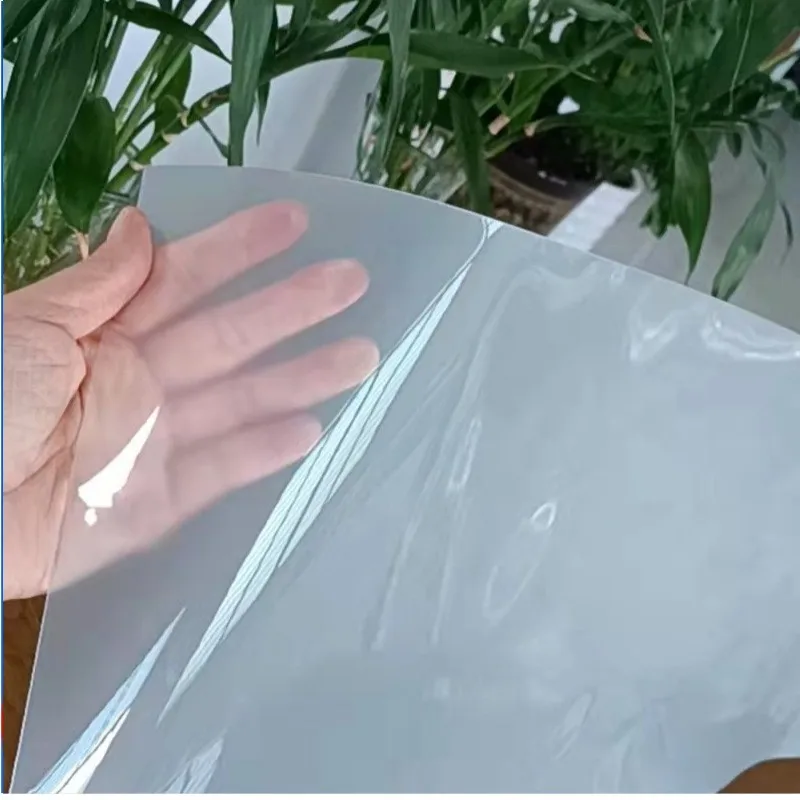 Sheet Roll Scratch Resistant PET Film Transparent Smooth PP Frosted PP Plastic Food Product Packing Customised Stretch Film Soft